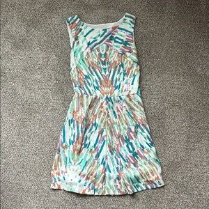 Colorful Sleeveless Dress